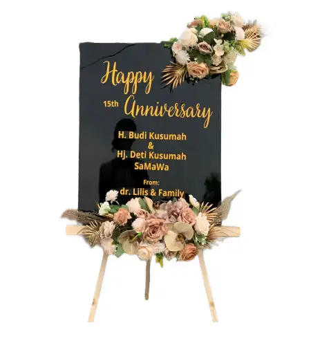 Papan Bunga Akrilik Sidoko